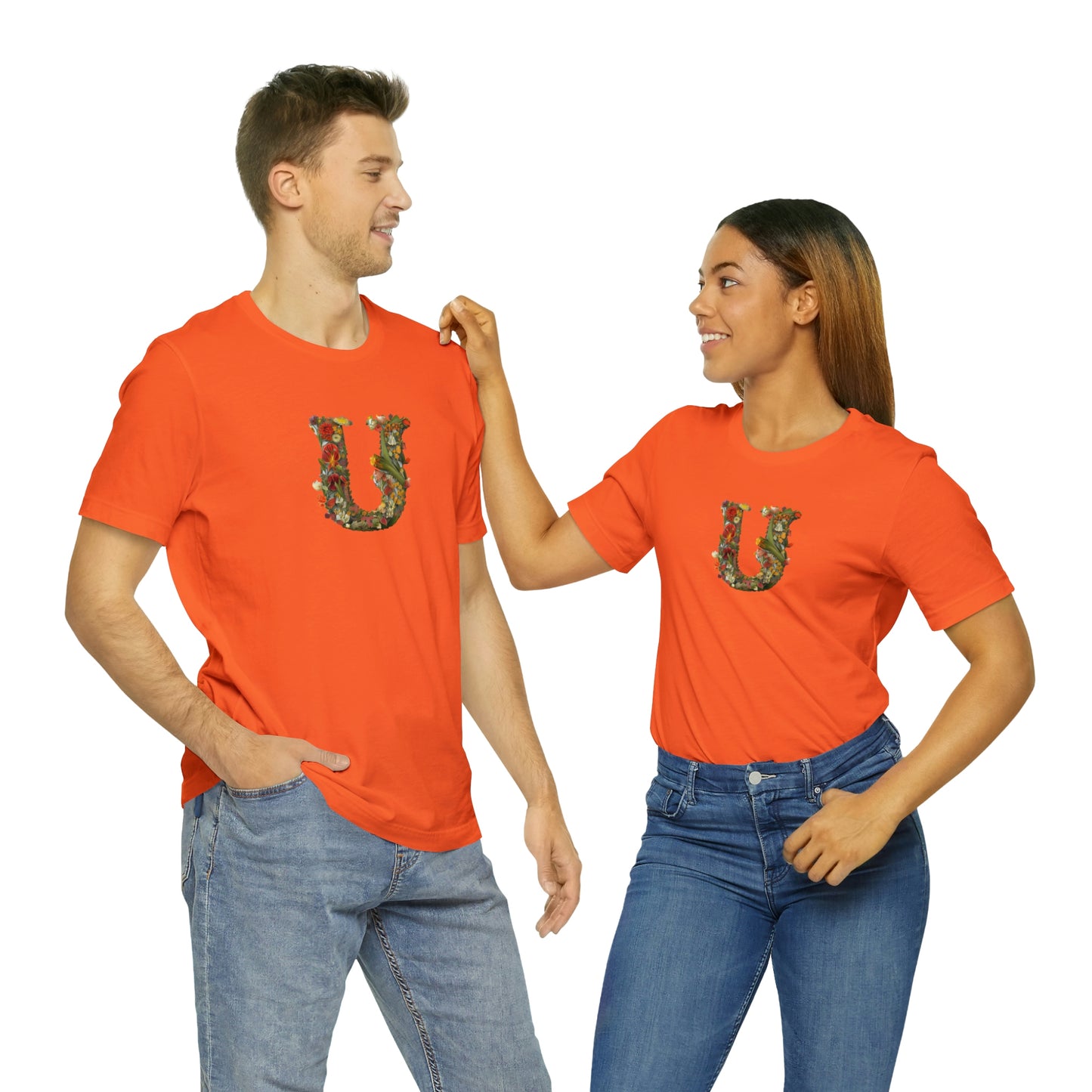 Unisex Jersey Short Sleeve Tee "U"