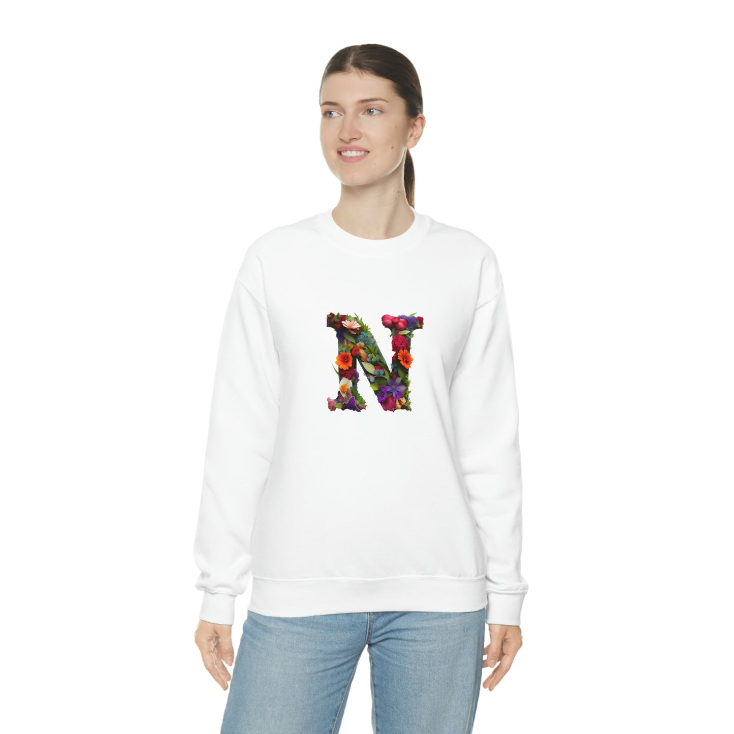 Unisex Heavy Blend™ Crewneck Sweatshirt "N"