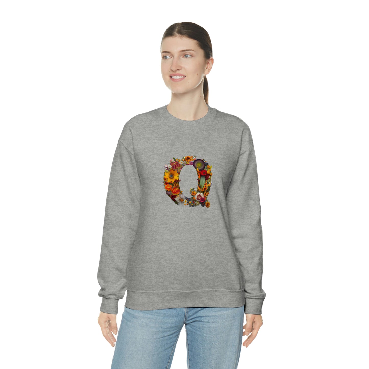 Unisex Heavy Blend™ Crewneck Sweatshirt "Q"