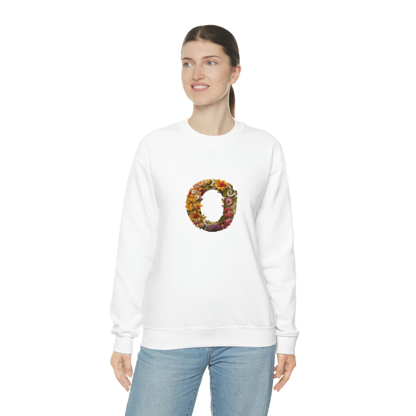 Unisex Heavy Blend™ Crewneck Sweatshirt "O"