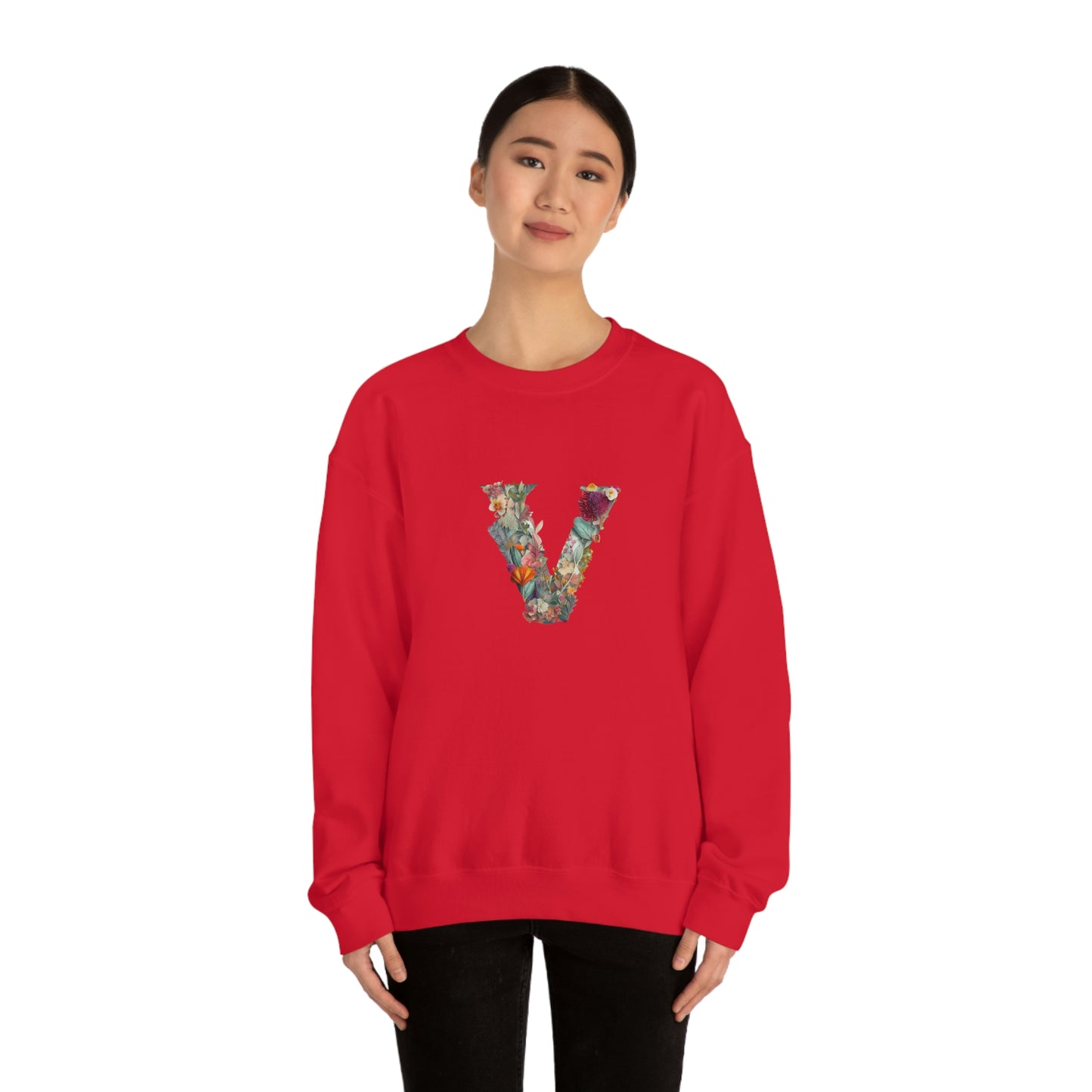 Unisex Heavy Blend™ Crewneck Sweatshirt "V"