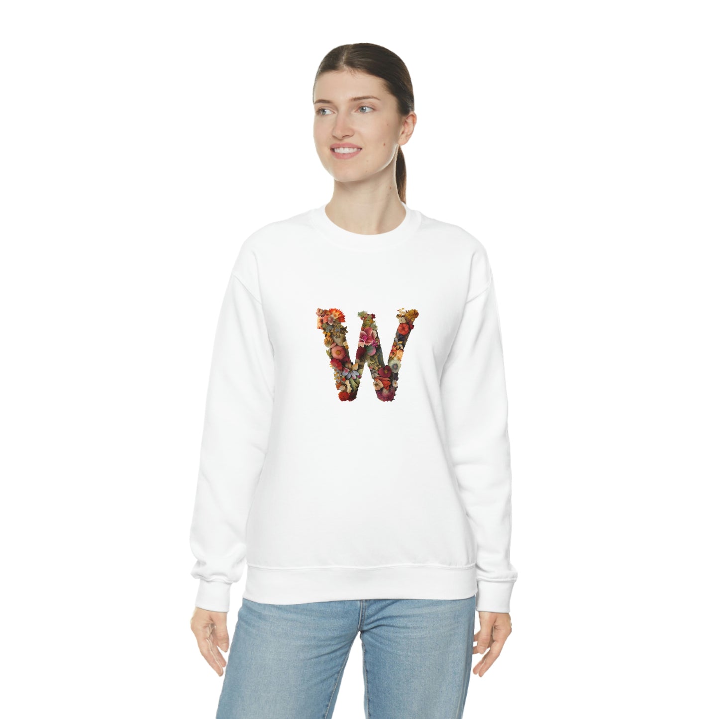 Unisex Heavy Blend™ Crewneck Sweatshirt "W"