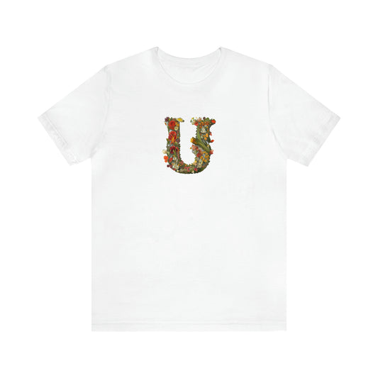Unisex Jersey Short Sleeve Tee "U"