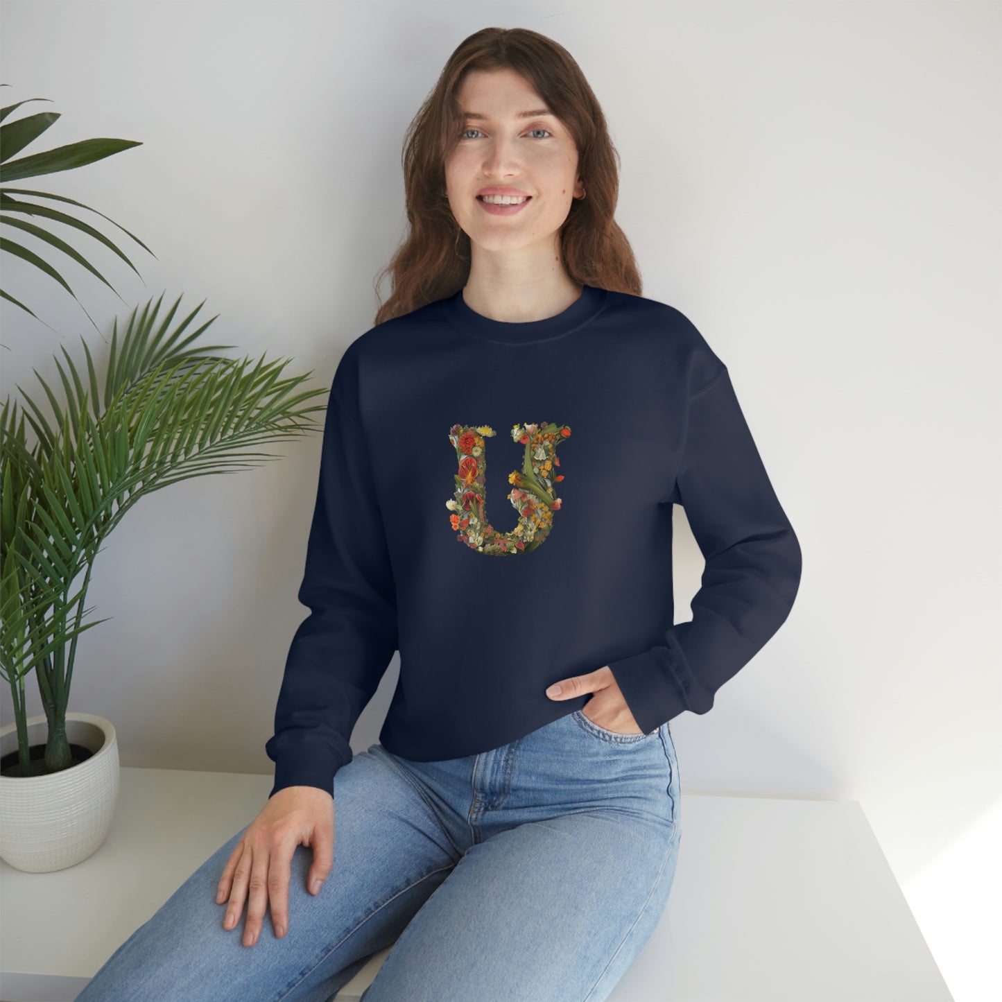 Unisex Heavy Blend™ Crewneck Sweatshirt "U"