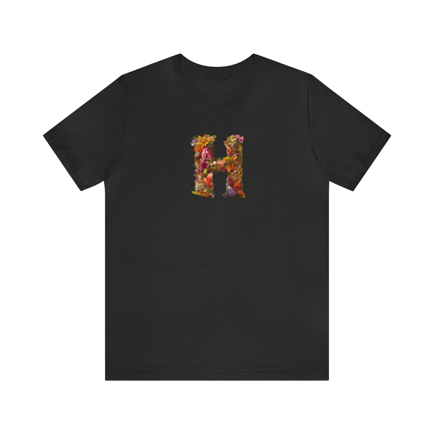 Unisex Jersey Short Sleeve Tee "H"