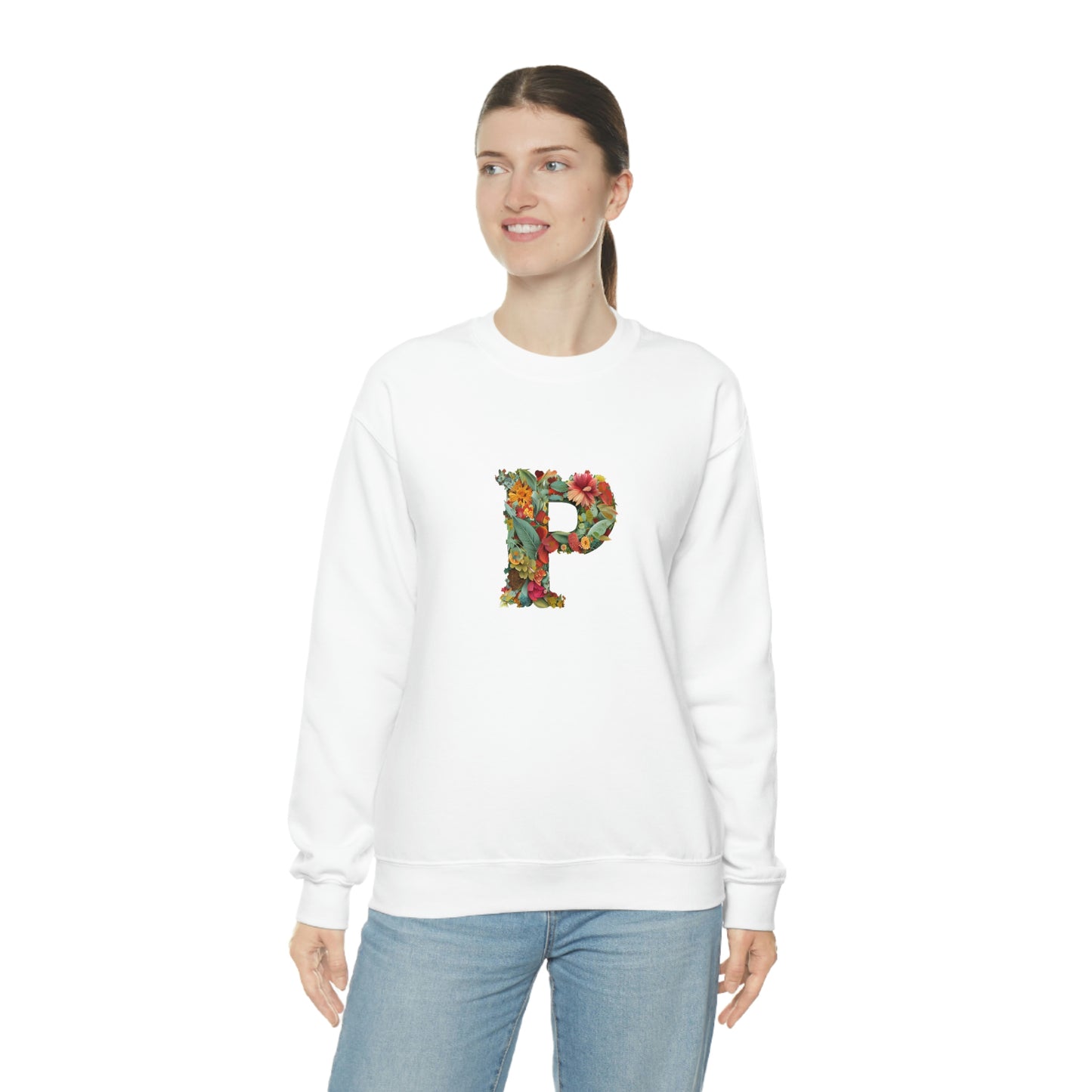 Unisex Heavy Blend™ Crewneck Sweatshirt "P"