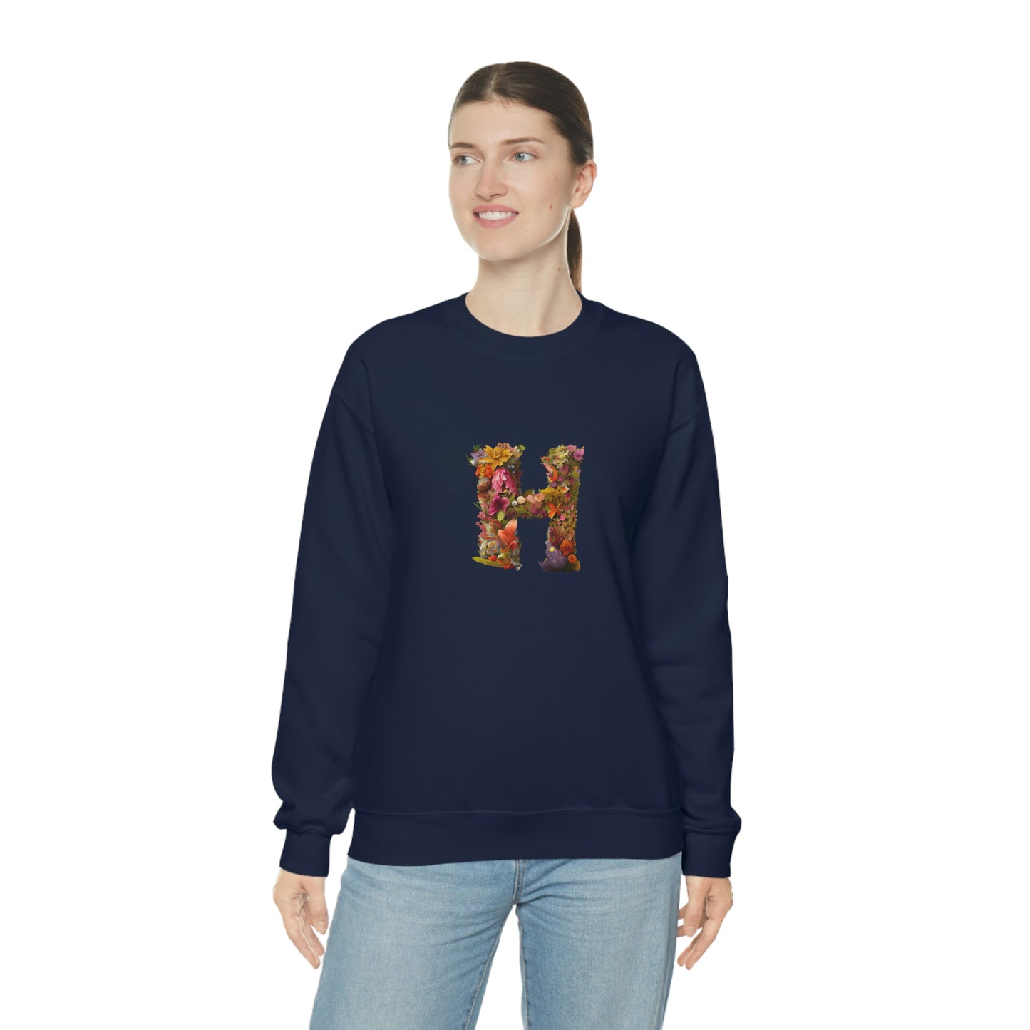 Unisex Heavy Blend™ Crewneck Sweatshirt "H"