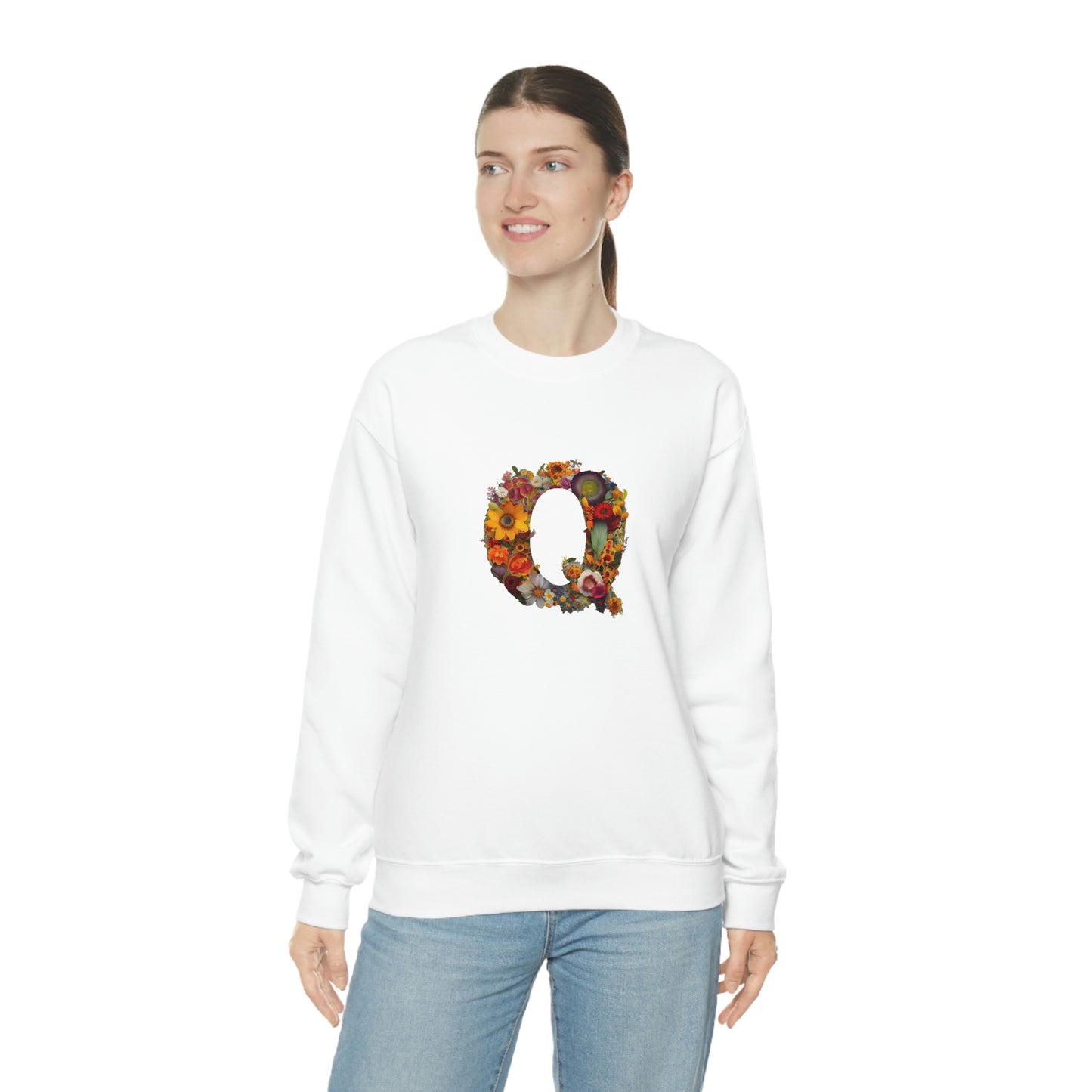 Unisex Heavy Blend™ Crewneck Sweatshirt "Q"