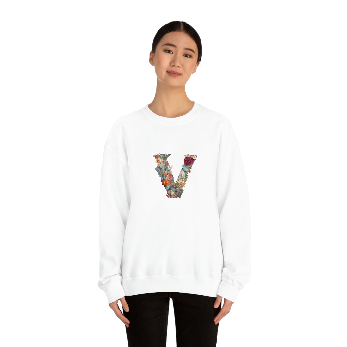 Unisex Heavy Blend™ Crewneck Sweatshirt "V"