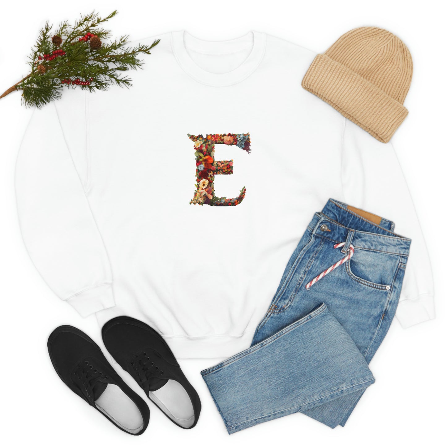 Unisex Heavy Blend™ Crewneck Sweatshirt "E"