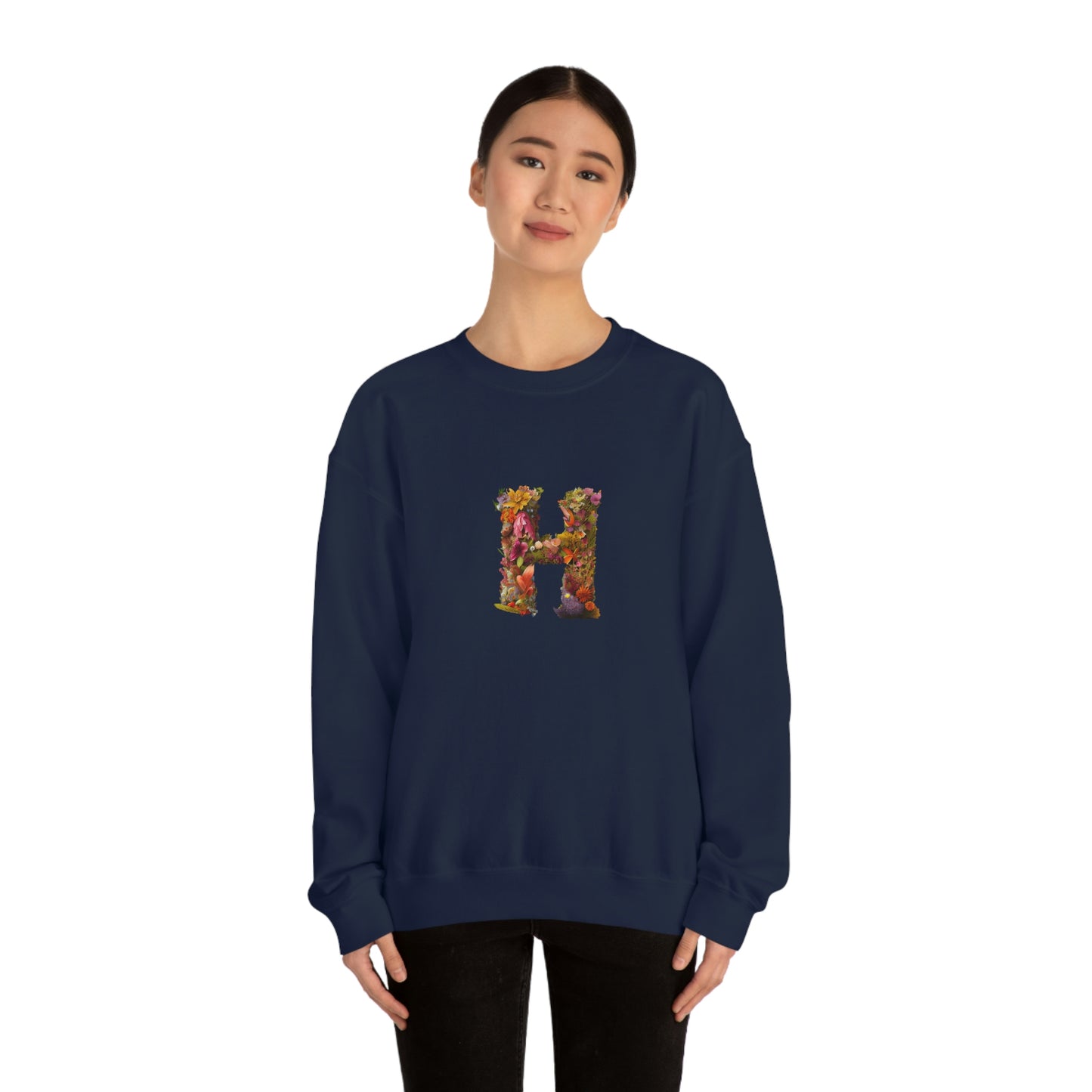 Unisex Heavy Blend™ Crewneck Sweatshirt "H"