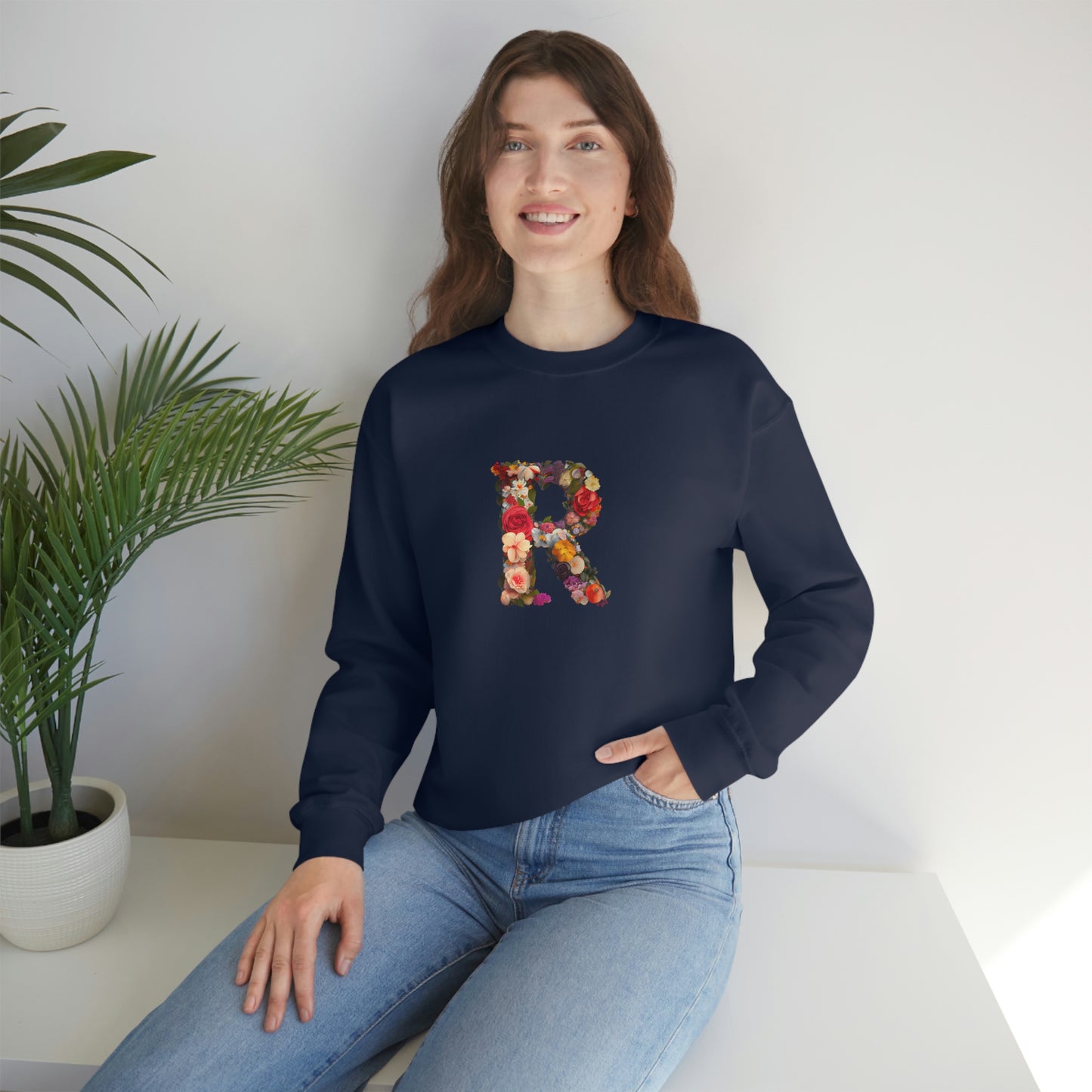 Unisex Heavy Blend™ Crewneck Sweatshirt "R"