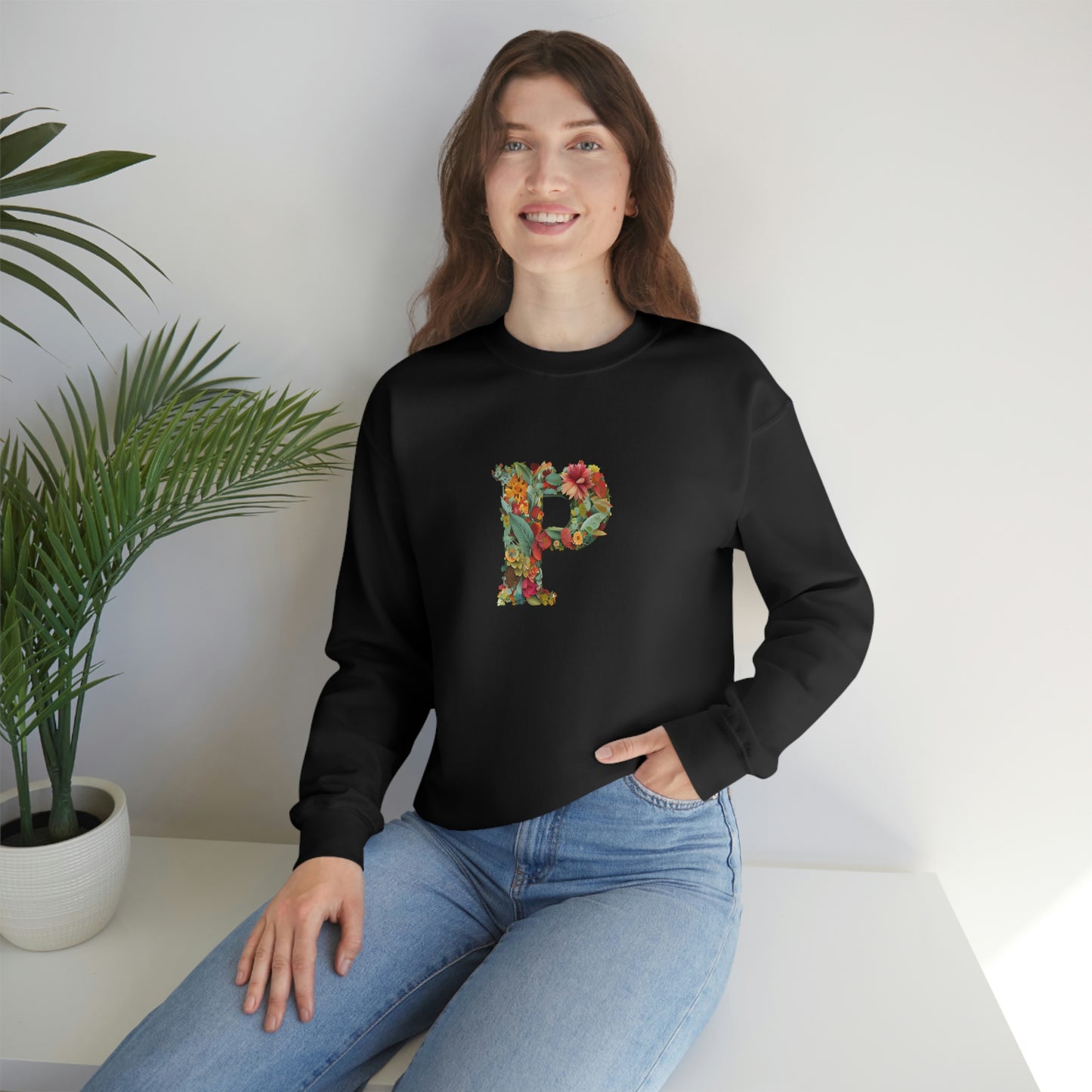 Unisex Heavy Blend™ Crewneck Sweatshirt "P"