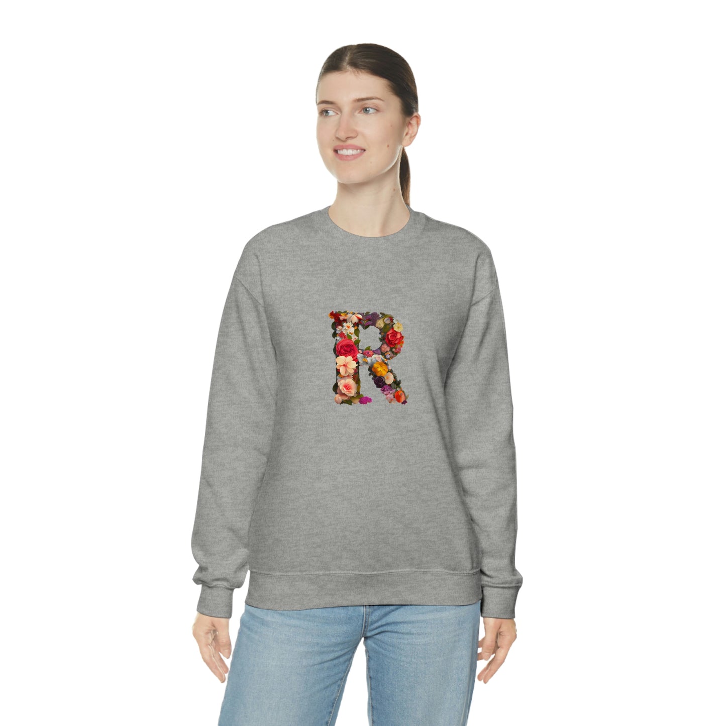 Unisex Heavy Blend™ Crewneck Sweatshirt "R"