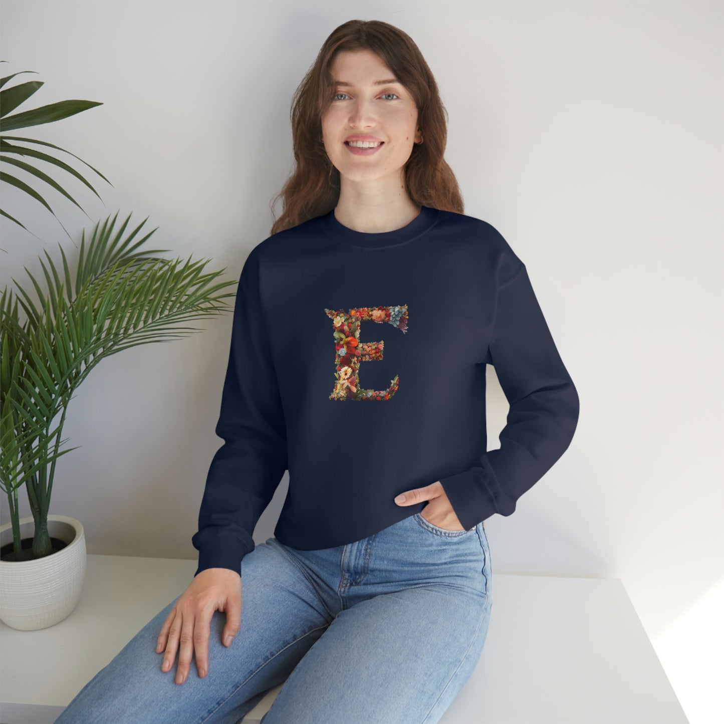 Unisex Heavy Blend™ Crewneck Sweatshirt "E"