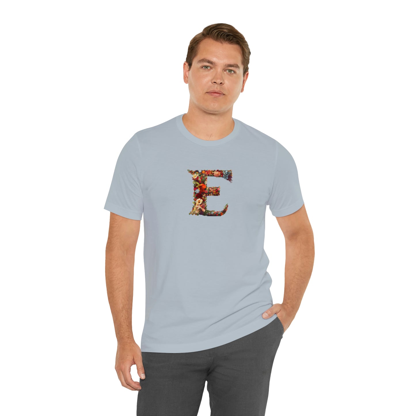 Unisex Jersey Short Sleeve Tee "E"