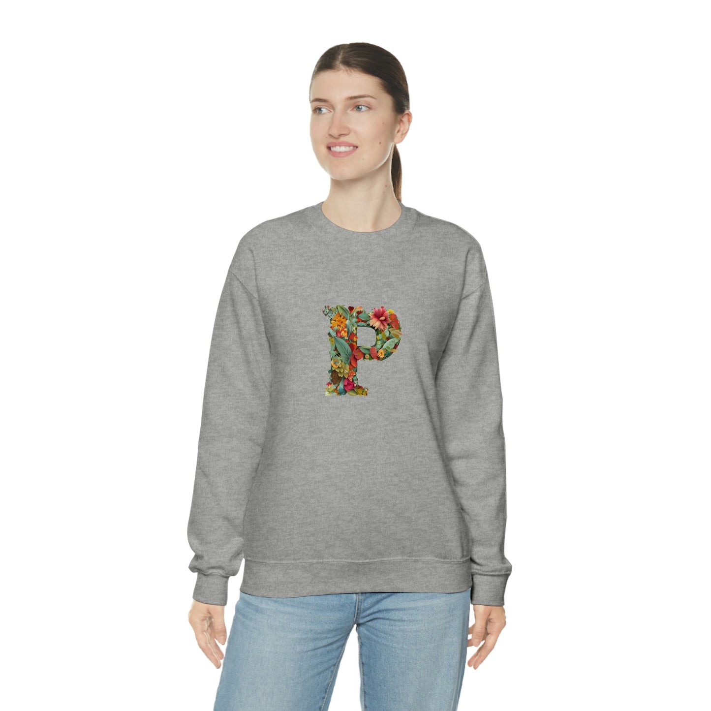 Unisex Heavy Blend™ Crewneck Sweatshirt "P"