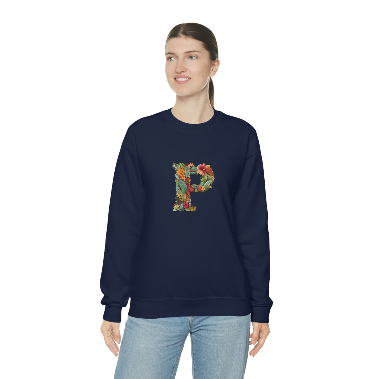 Unisex Heavy Blend™ Crewneck Sweatshirt "P"