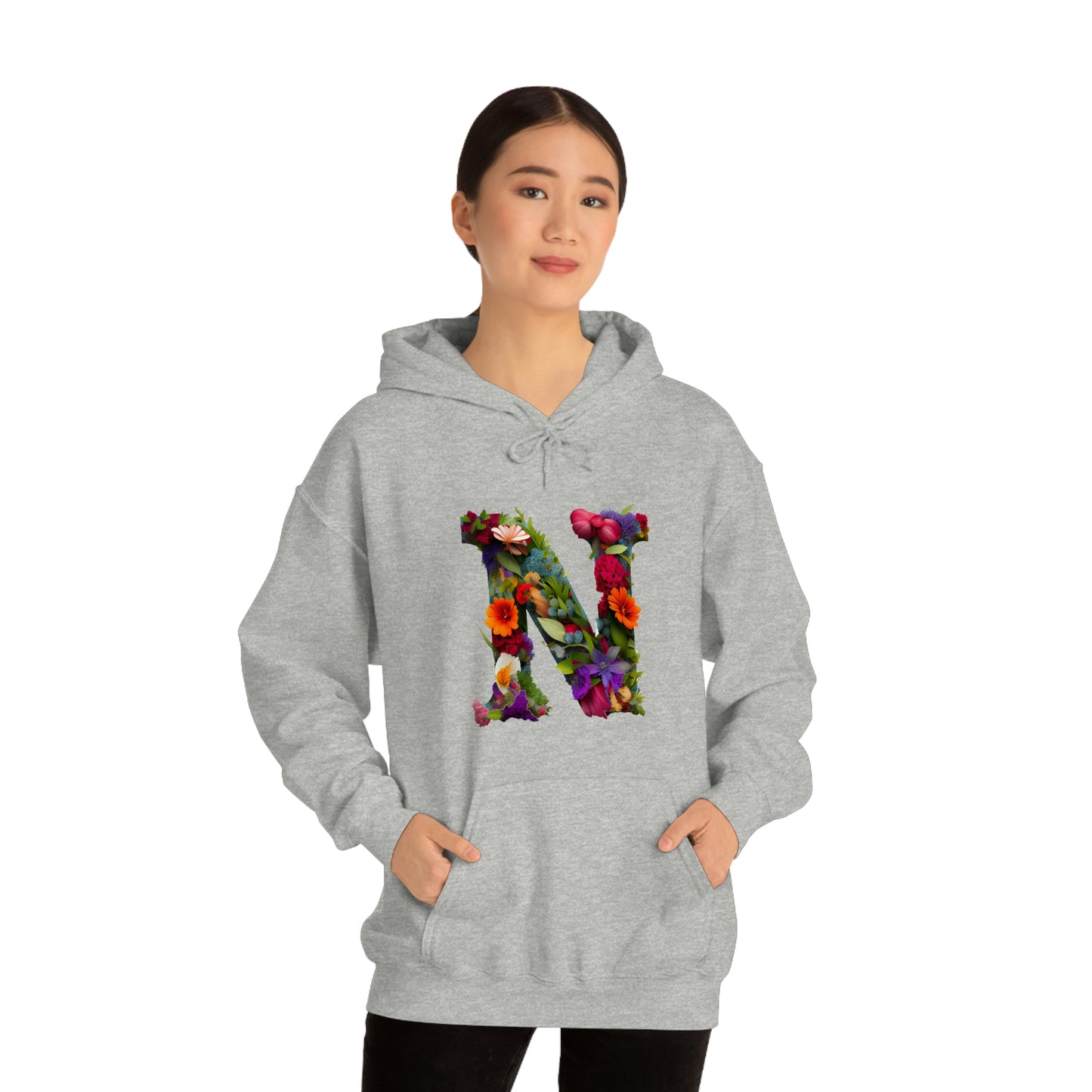 Unisex Heavy Blend™ Hooded Sweatshirt "N"