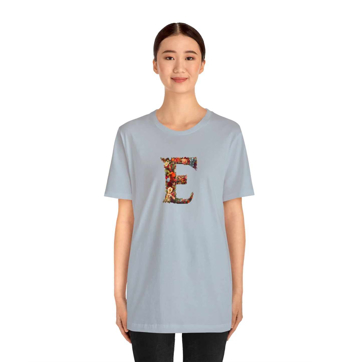 Unisex Jersey Short Sleeve Tee "E"