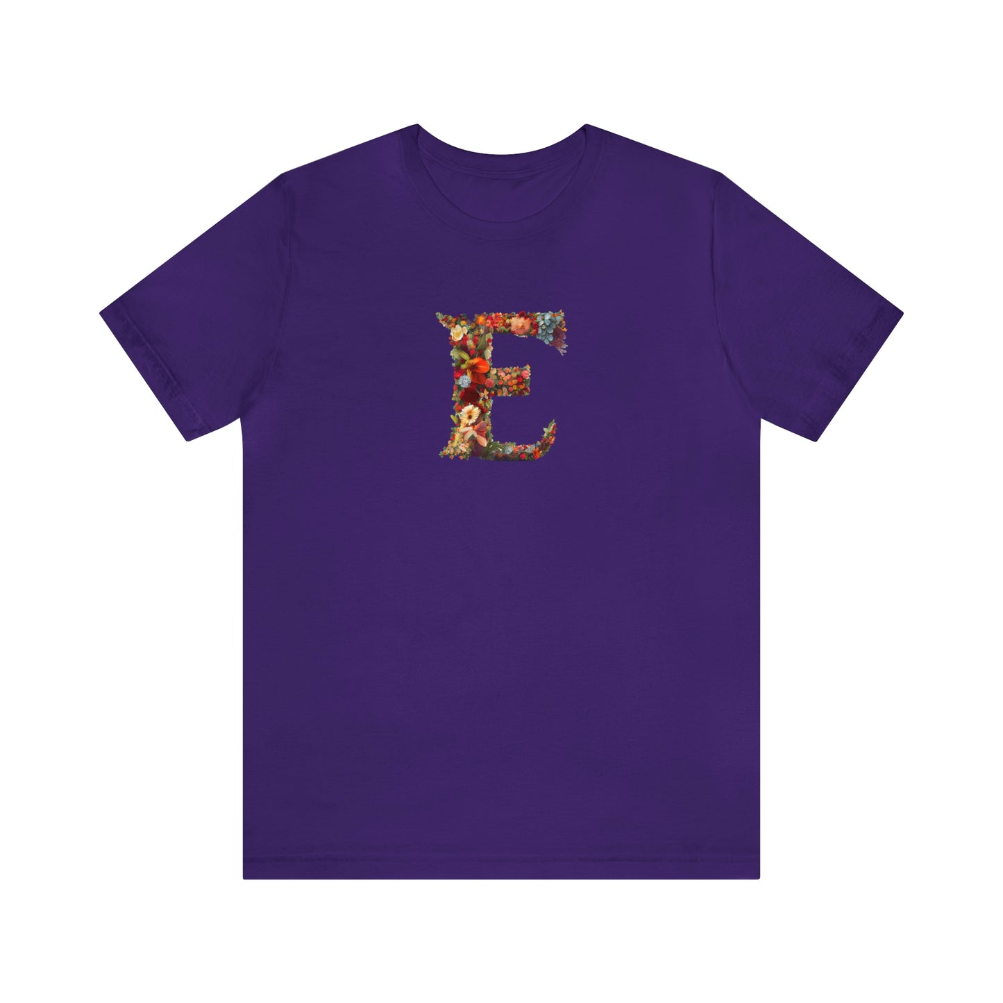 Unisex Jersey Short Sleeve Tee "E"