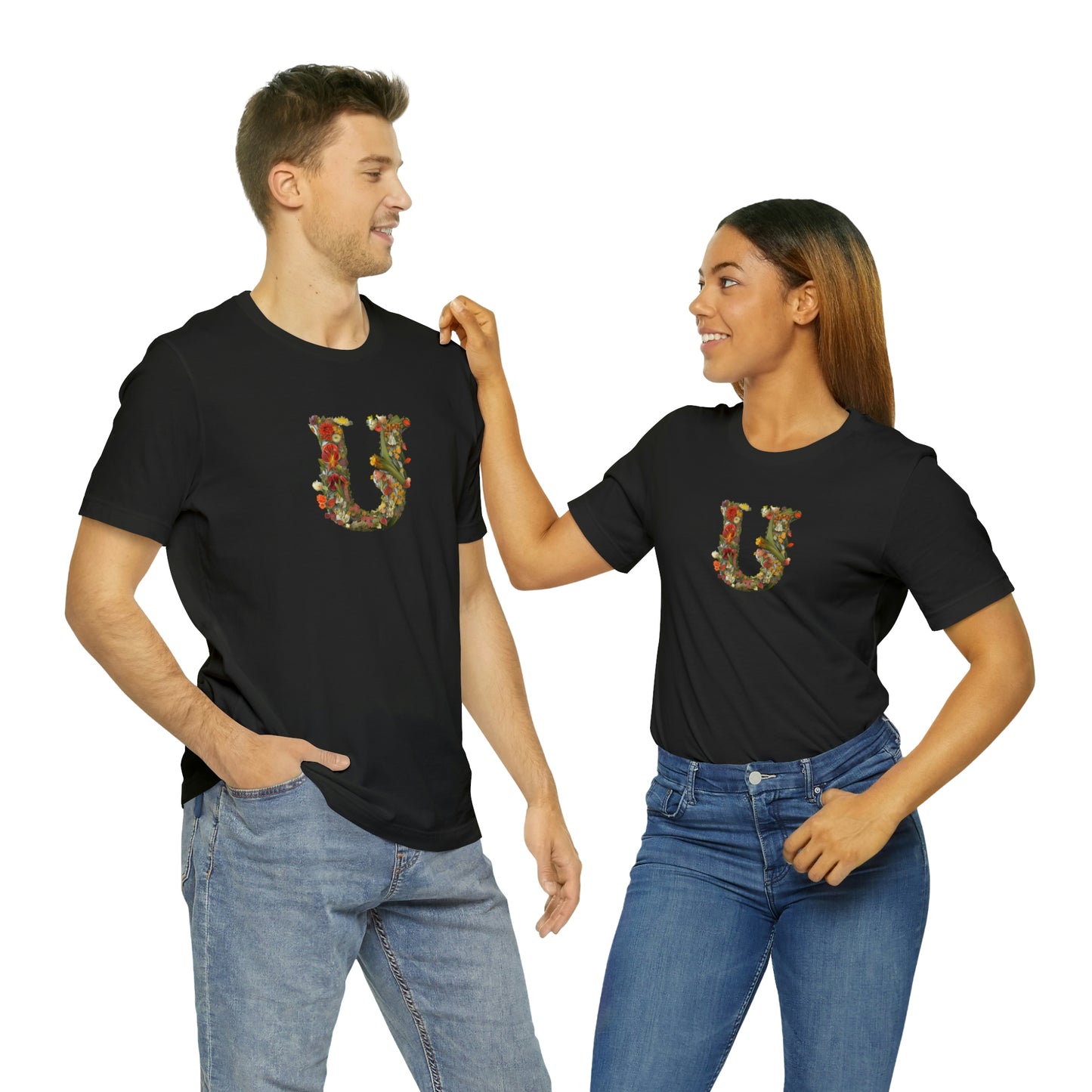 Unisex Jersey Short Sleeve Tee "U"