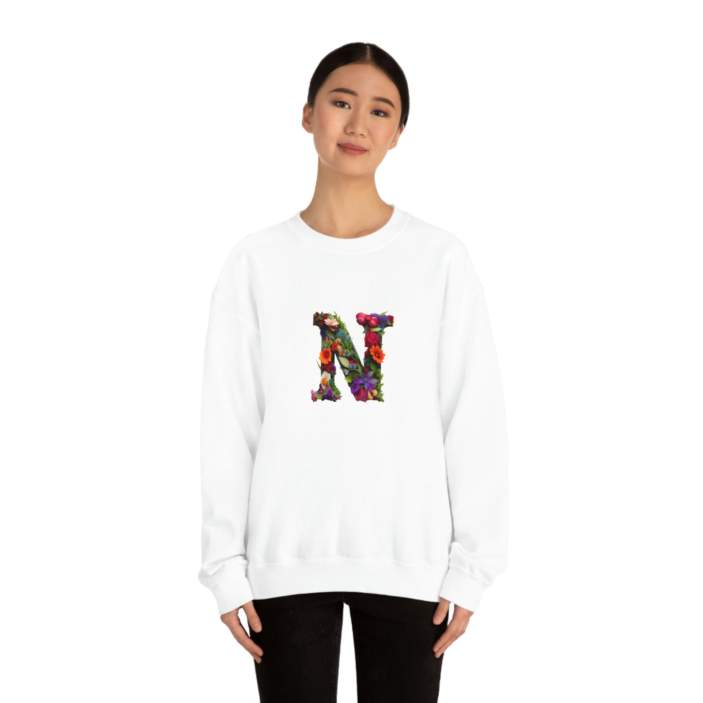 Unisex Heavy Blend™ Crewneck Sweatshirt "N"