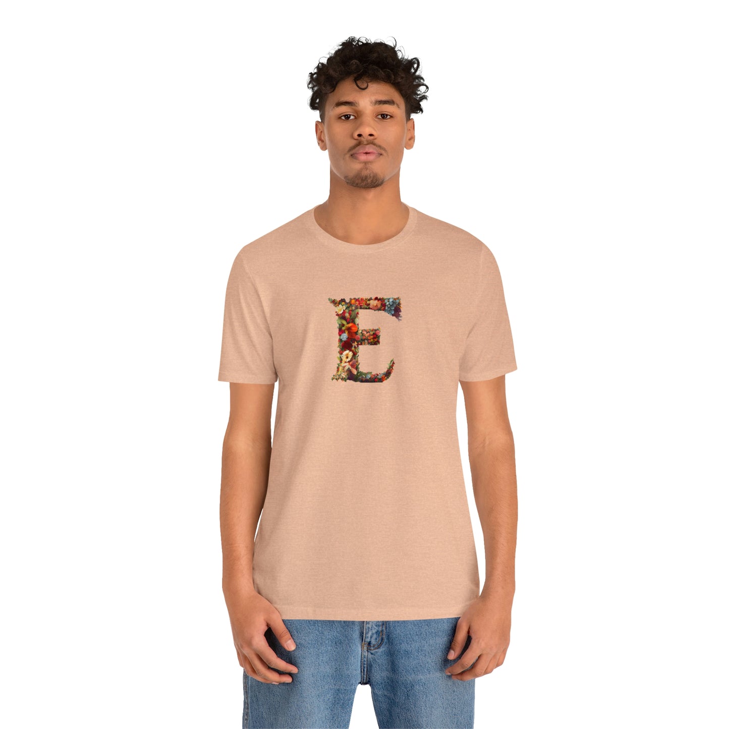 Unisex Jersey Short Sleeve Tee "E"